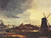 NEER, Aert van der, Landscape with Windmill sg